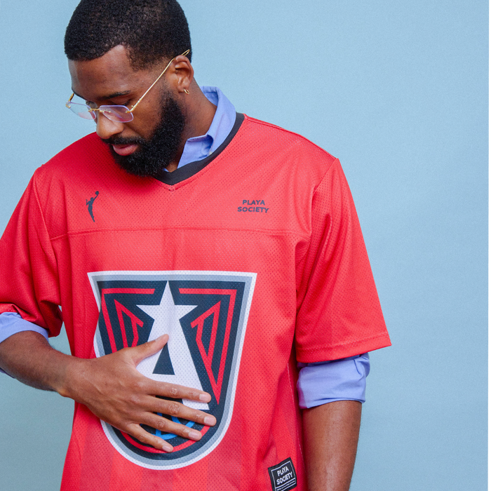 Playa Society 2026 Atlanta Dream Football Jersey