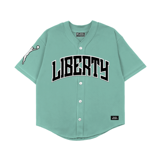 Playa Society 2026 New York Liberty Baseball Jersey