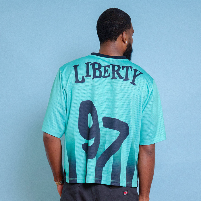 Playa Society 2026 New York Liberty Football Jersey