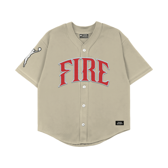 Playa Society 2026 Portland Fire Baseball Jersey