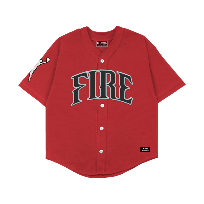 Playa Society 2026 Portland Fire Baseball Jersey