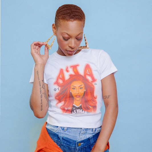 Playa Society A'ja Wilson 2026 Baby T-Shirt
