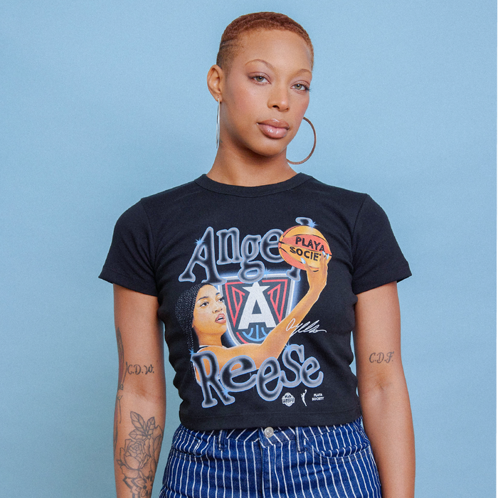 Playa Society Angel Reese 2026 Baby T-Shirt