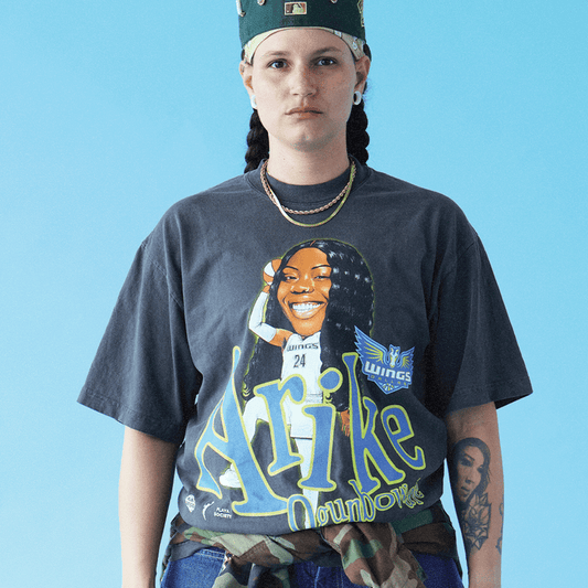 Playa Society Arike Ogunbowale Sketch T-Shirt