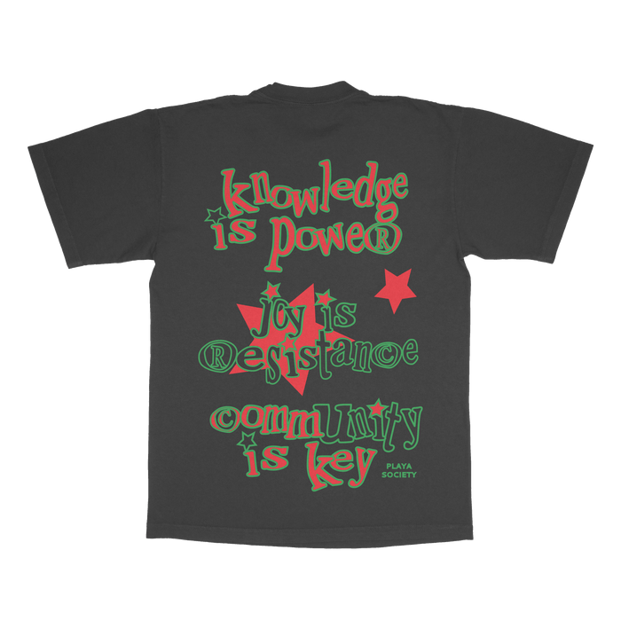 Playa Society "Black is the Blueprint" T-Shirt