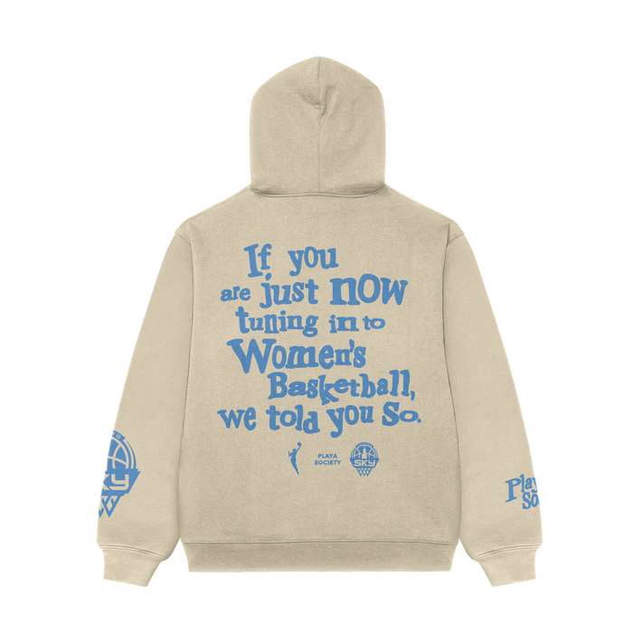 Playa Society Chicago Sky "We Told You So" Hoodie