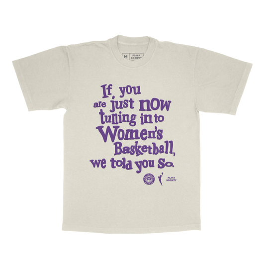 Playa Society LA Sparks "We Told You So" T-Shirt