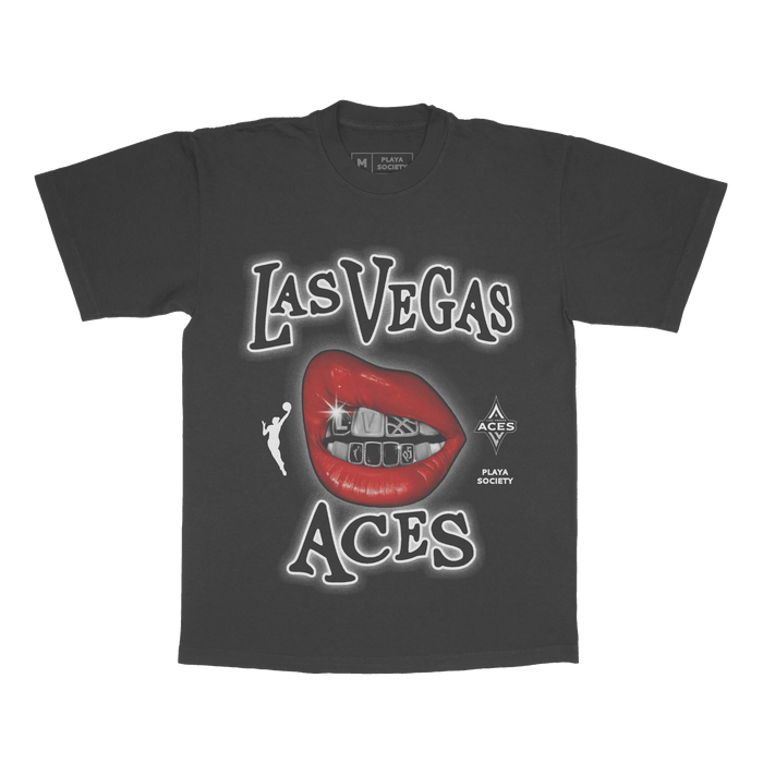 Playa Society Las Vegas Aces Grill Sketch T-Shirt