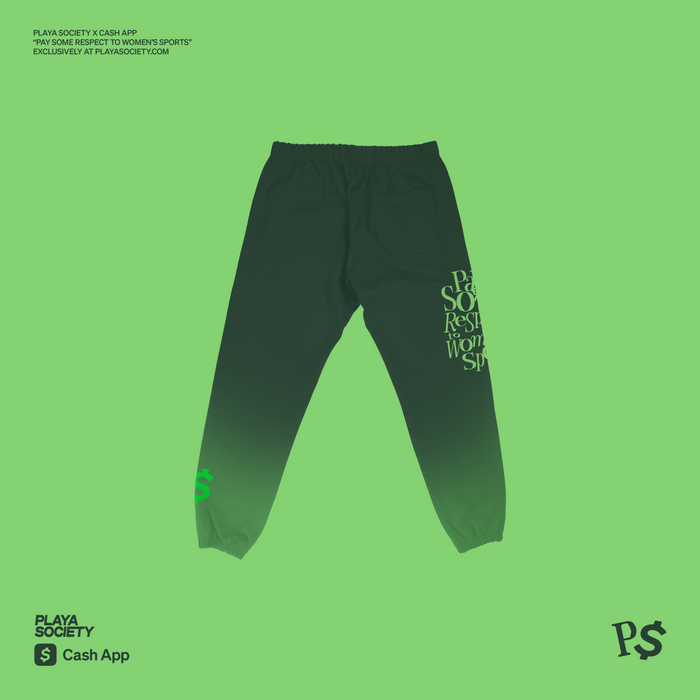 Playa Society x Cash App "Pay Some Respect" Sweatpants