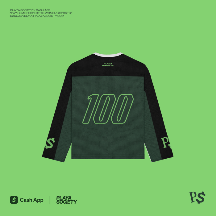 Playa Society x Cash App PSRTWS Heritage Hockey Jersey