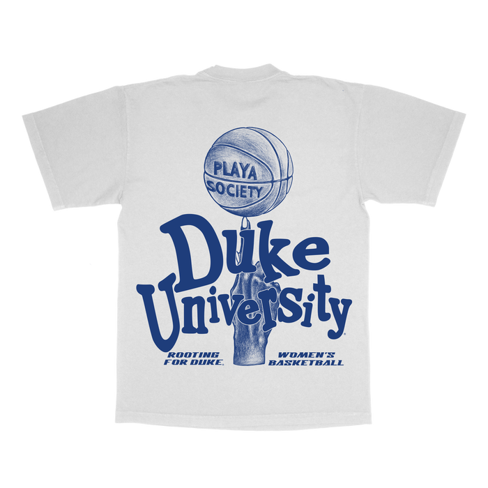 Playa Society x Duke "Rooting for Women's Basketball" T-Shirt