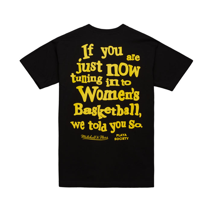 PLAYA SOCIETY X MITCHELL & NESS LSU T-SHIRT