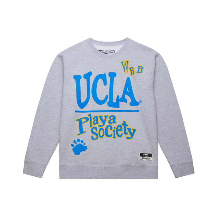 PLAYA SOCIETY X MITCHELL & NESS UCLA CREWNECK