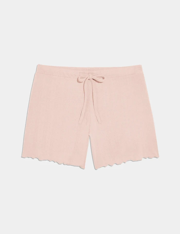 | Pointelle Short shown front-facing against a light gray background | Hush
