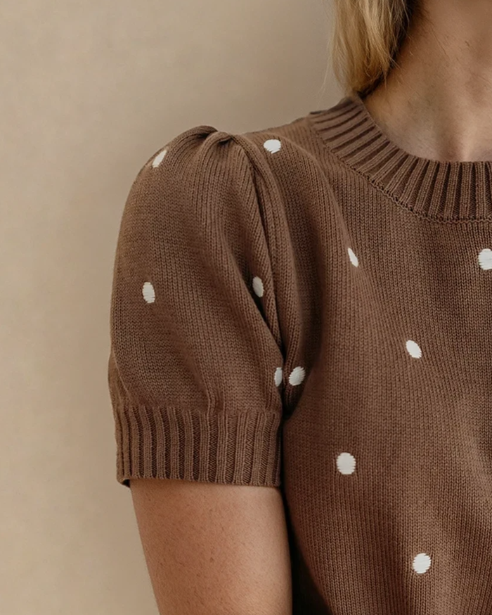 Polka Dot Sweater