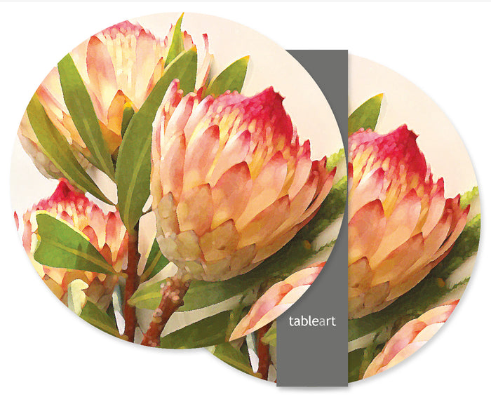 Protea Robijn Round Placemats