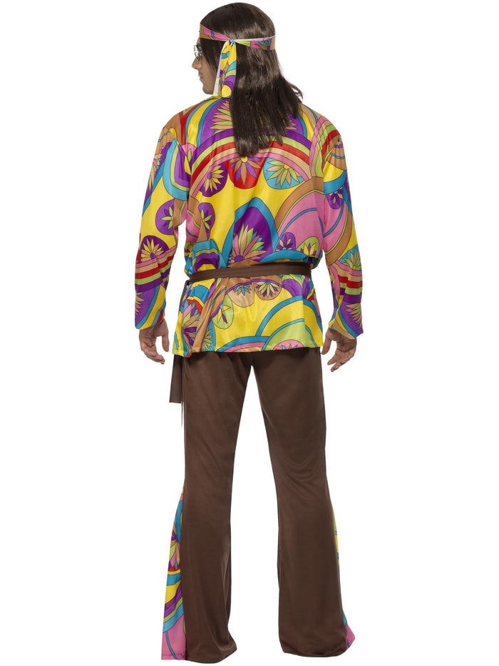 Psychedelic Hippie Man Costume