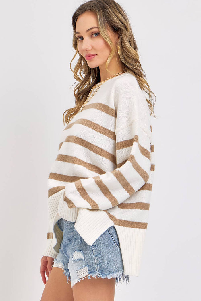 Pullover Stripe Sweater