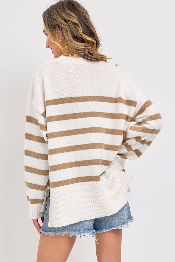 Pullover Stripe Sweater