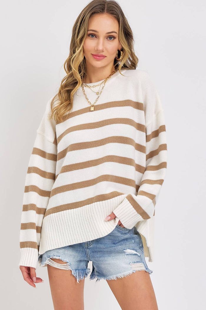 Pullover Stripe Sweater