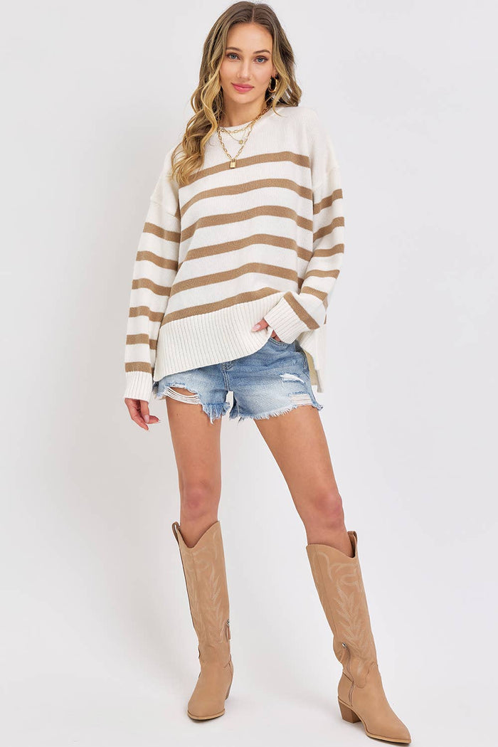 Pullover Stripe Sweater