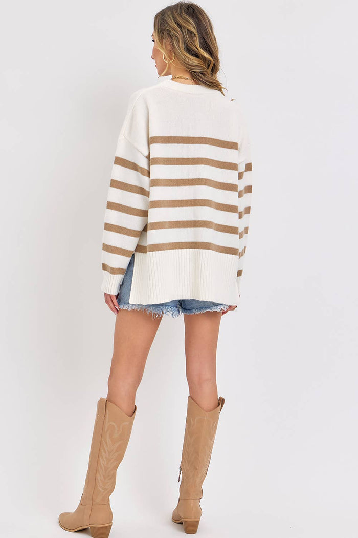 Pullover Stripe Sweater