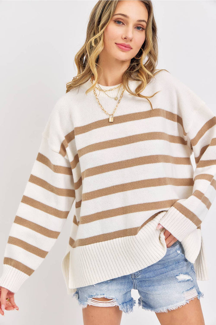 Pullover Stripe Sweater