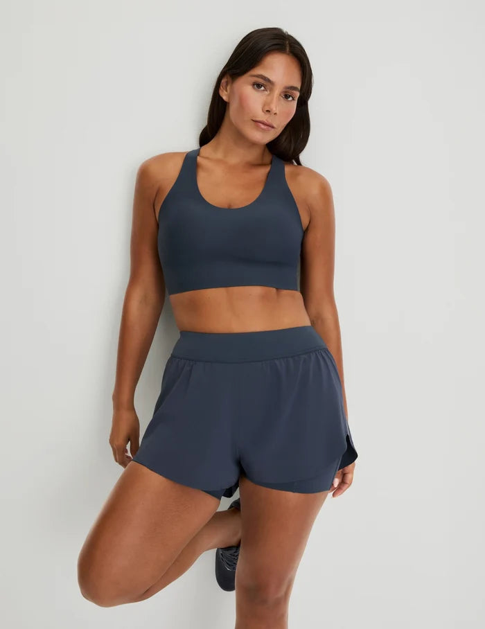 | Front view of model highlighting the coverage and fit | Twilight Navy