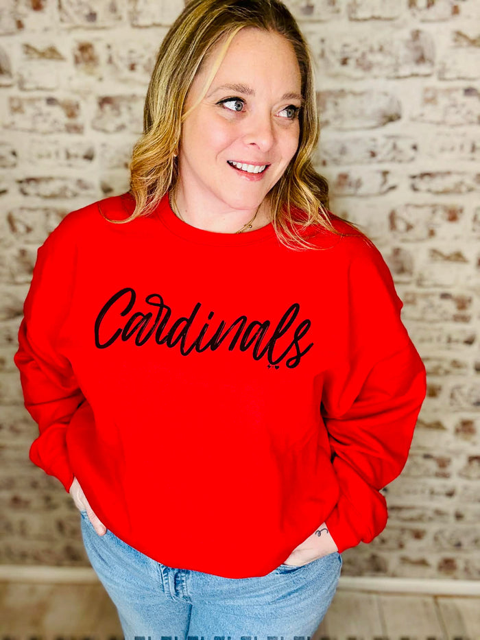 Red Cardinals Sweatshirt