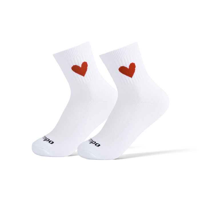 Del Campo Red Heart golf socks