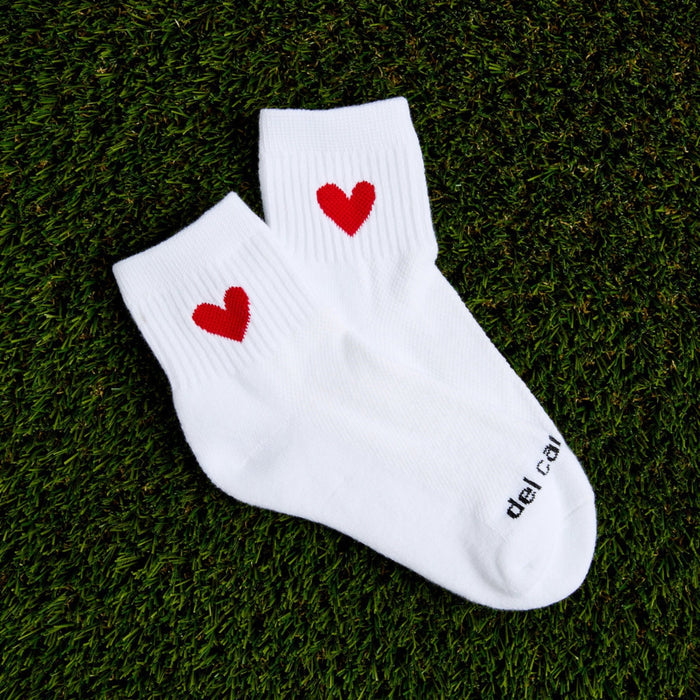 Del Campo Red Heart golf socks
