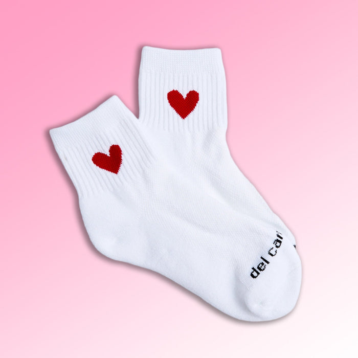 Del Campo Red Heart golf socks