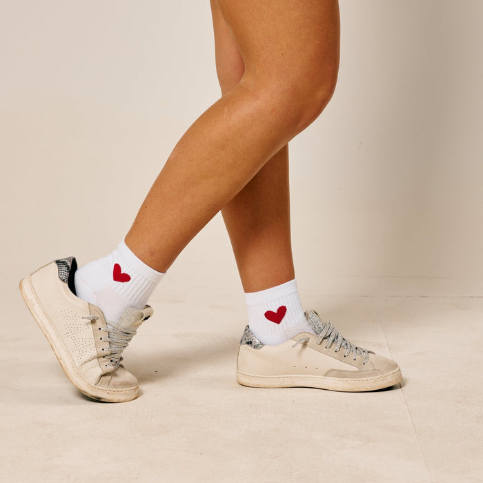 Del Campo Red Heart golf socks