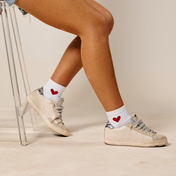 Del Campo Red Heart golf socks