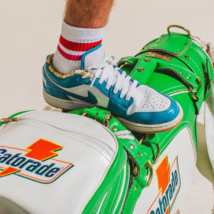 Del Campo Stripe Pack golf socks featuring all five signature Del Campo stripe colorways
