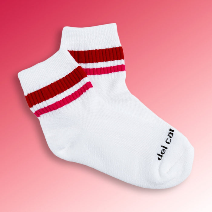 Del Campo Reds golf socks