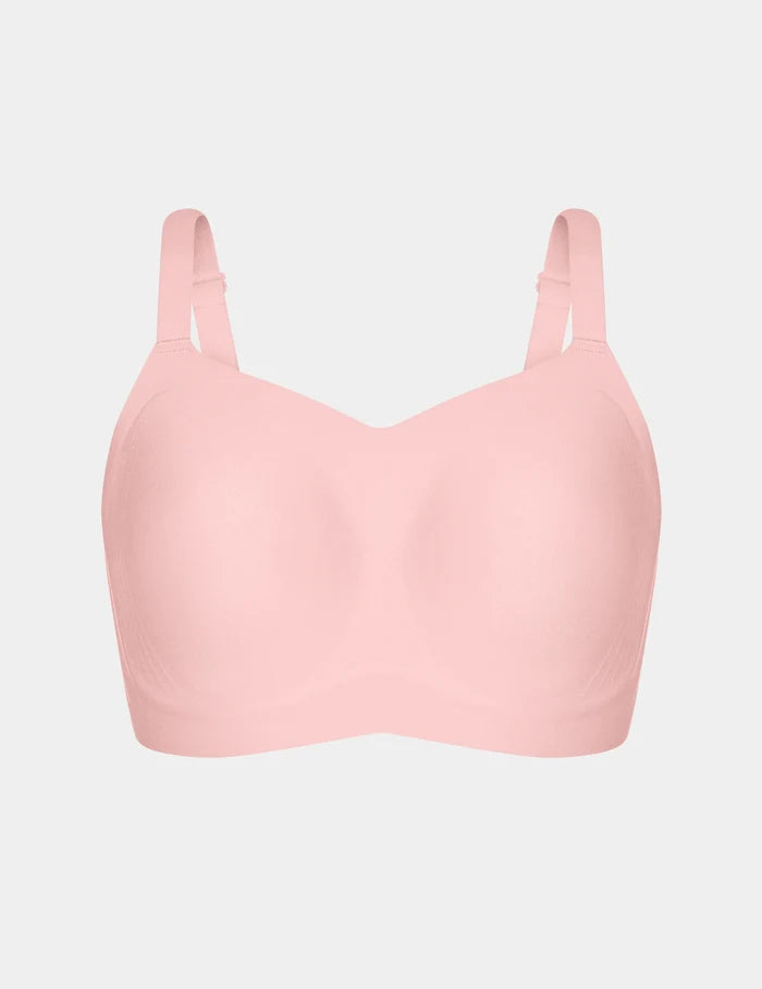 | View of Revolution Busty Bra shown front-facing against a light gray background | Rose Water