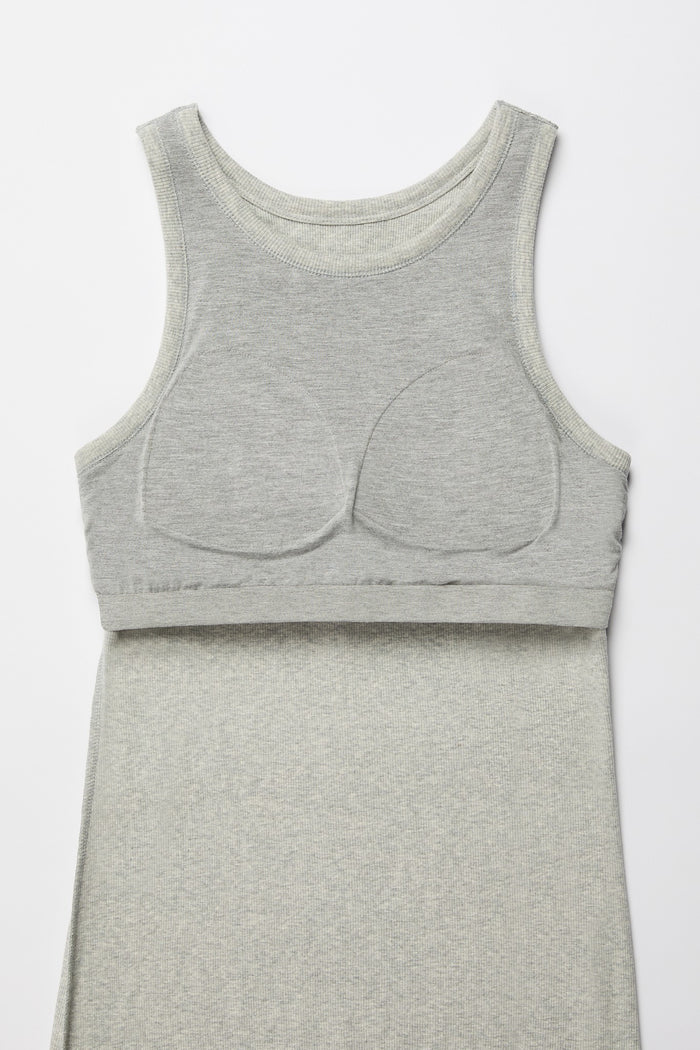 Ribbed Dress w/Bra