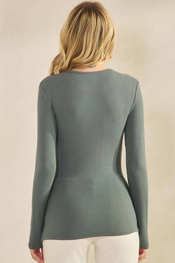 Ribbed Long Sleeve