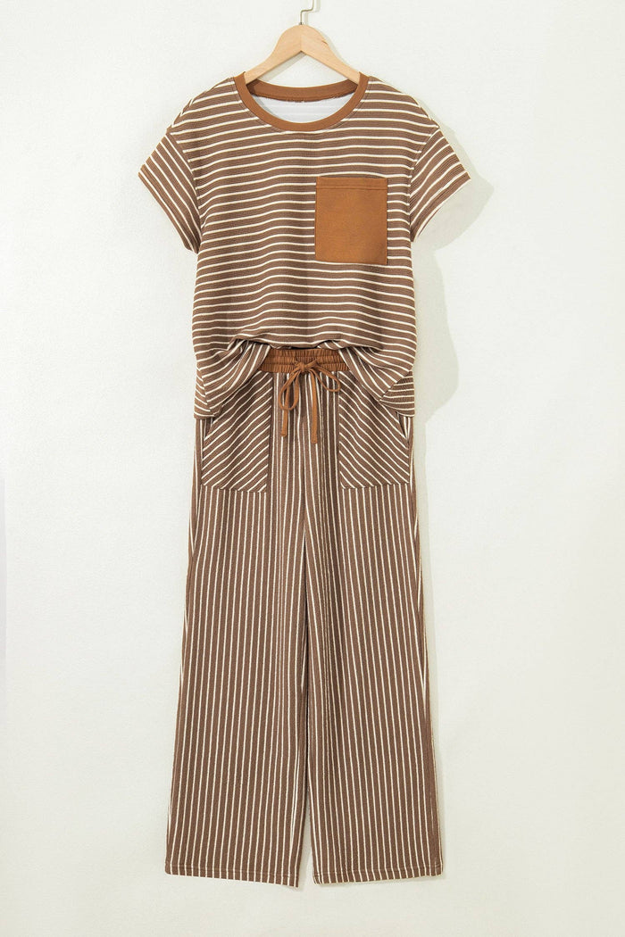 Rowen Stripe Pant Set