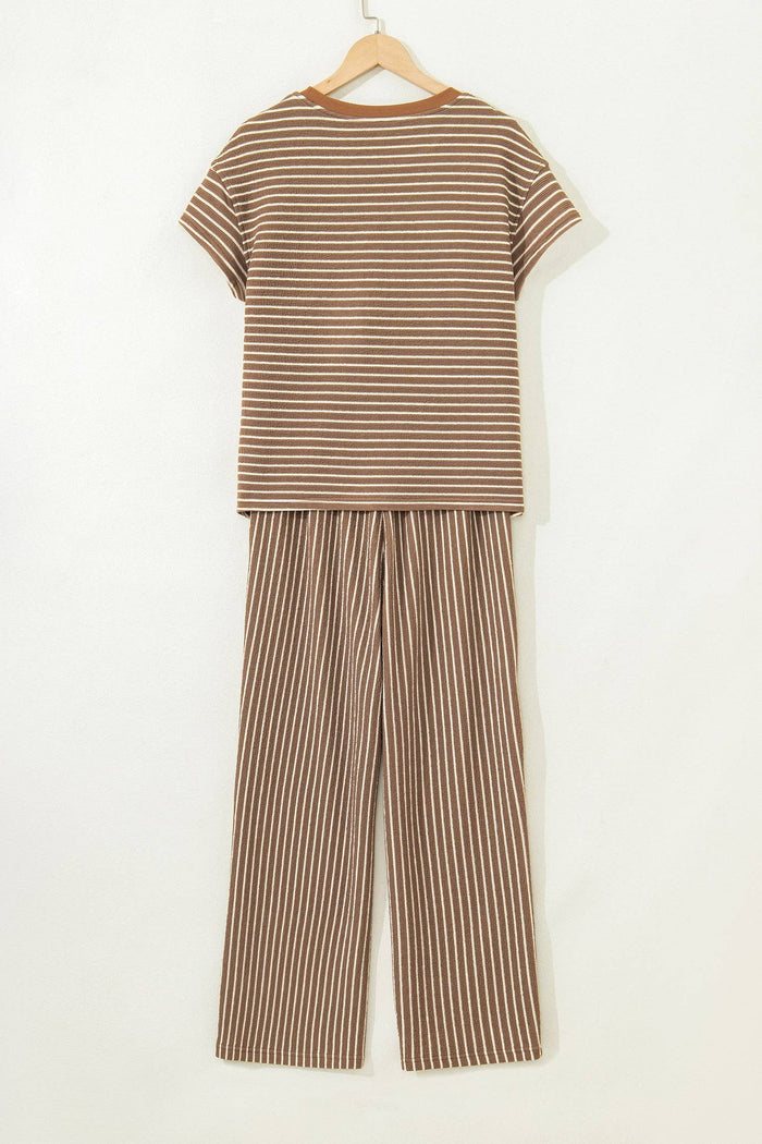 Rowen Stripe Pant Set
