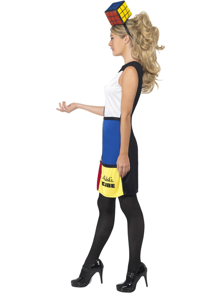Rubik's Cube Costume, with Headband