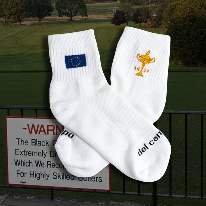 Del Campo Ryder Cup Europe golf socks