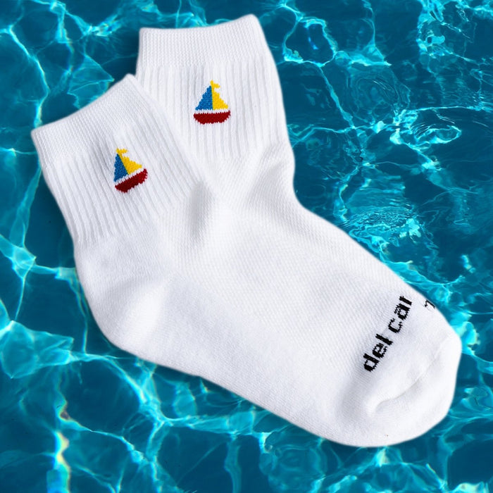 Del Campo Sailboat golf socks