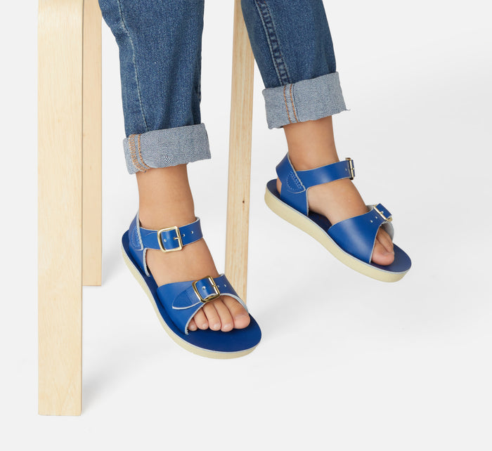 Salt-Water Sun-San | Surfer Sandals | Cobalt Blue