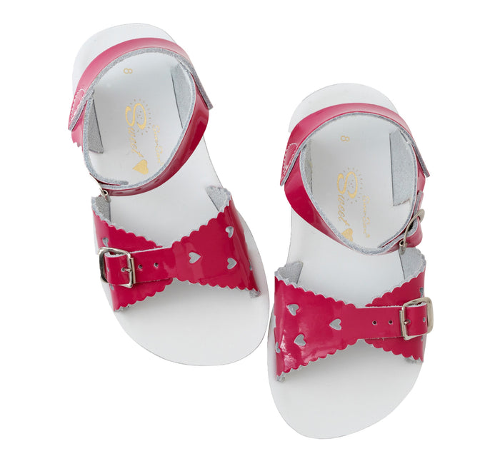 Sun-San Sweetheart Sandals|Fuchsia