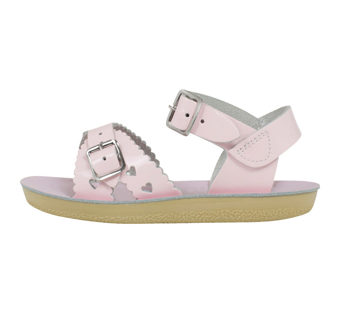 Sun-San Sweetheart Sandals|Shiny Pink