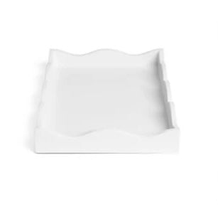 Scalloped Lacquer Tray