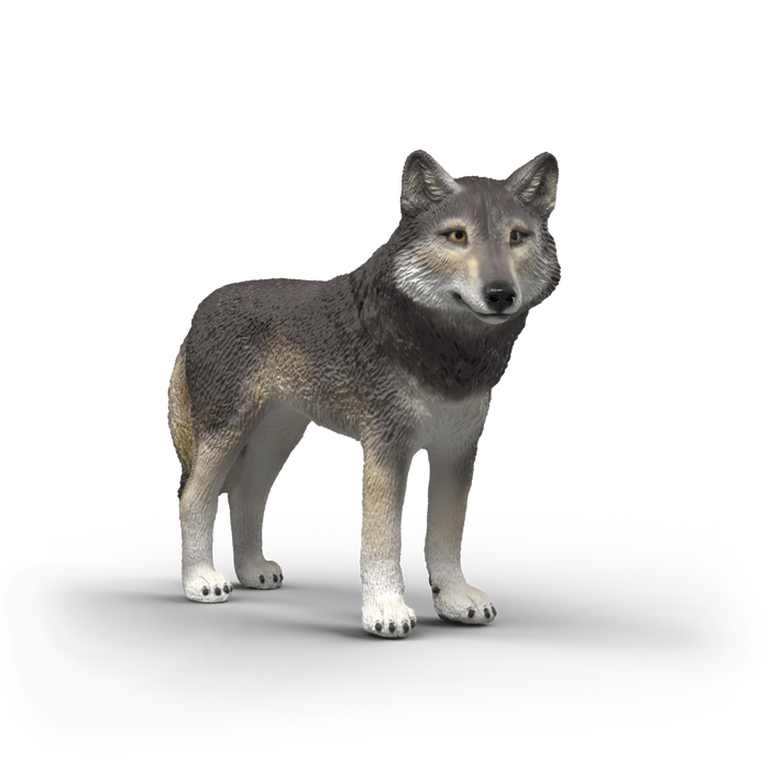 Schleich Wolf toy figure - front product image