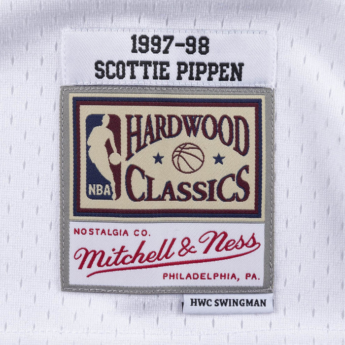 Scottie Pippen Chicago Bulls Mitchell & Ness 1997-98 Hardwood Classic Swingman Home Jersey